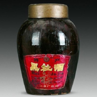 江阴黑杜酒 千年古镇的黑色琥珀